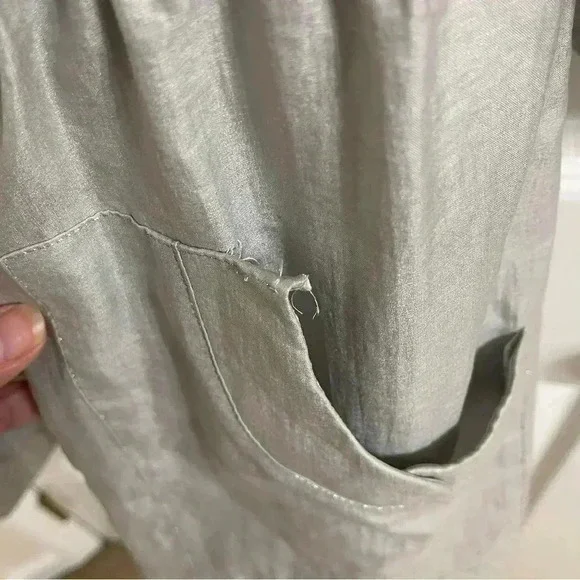 Shin Choi Button Light Weight Jacket Womens Size 10 Shimmery - Picture 5 of 9